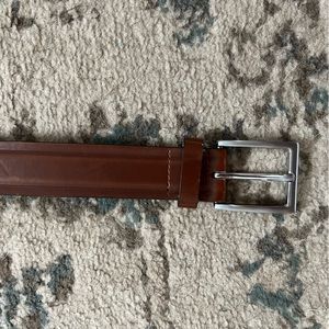 Brooks Brother Men’s Brown Leather Belt - size 36